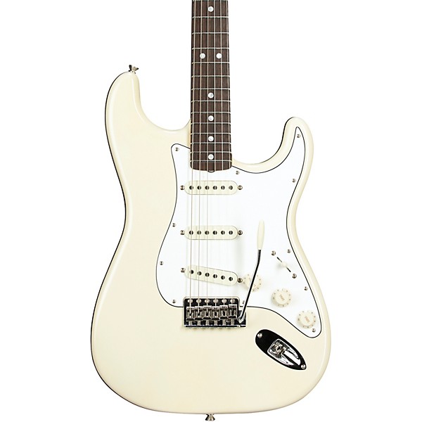 Fender Custom Shop 1966 Stratocaster DLX Closet Classic Electric Guitar Super Aged Olympic White
