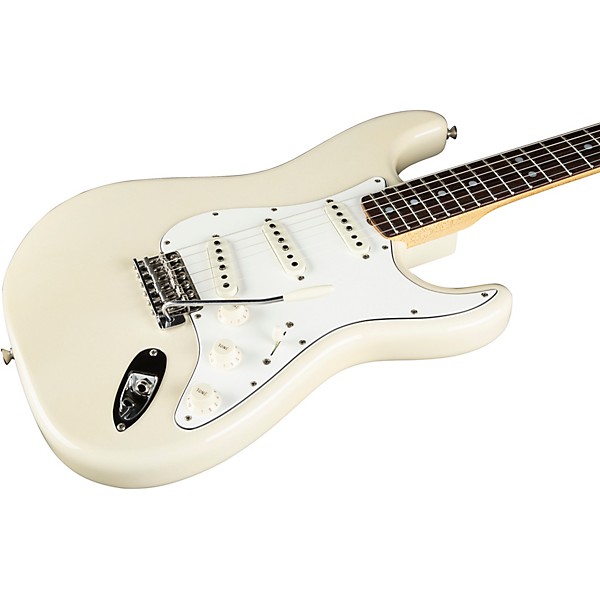 Fender Custom Shop 1966 Stratocaster DLX Closet Classic Electric Guitar Super Aged Olympic White