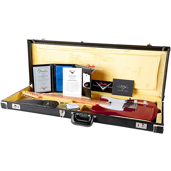 Fender Custom Shop 1966 Telecaster DLX Closet Classic Electric Guitar Cimarron Red