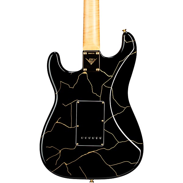 Fender Custom Shop Kintsugi Stratocaster NOS Electric Guitar Master Built by David Brown Black