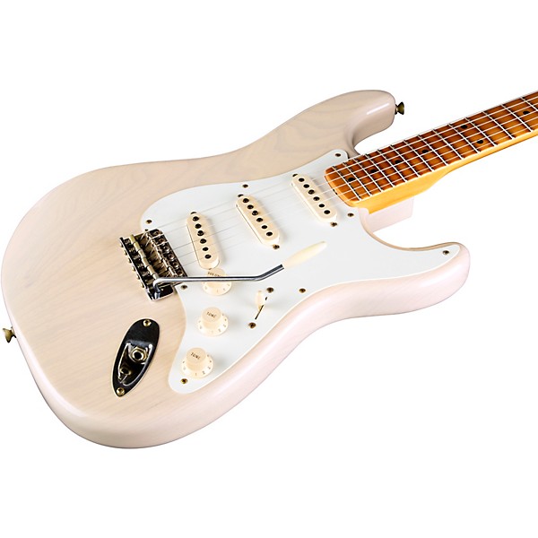 Fender Custom Shop Limited Edition 1956 Stratocaster Journeyman Relic Electric Guitar Black