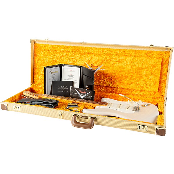 Fender Custom Shop Limited Edition 1956 Stratocaster Journeyman Relic Electric Guitar Black