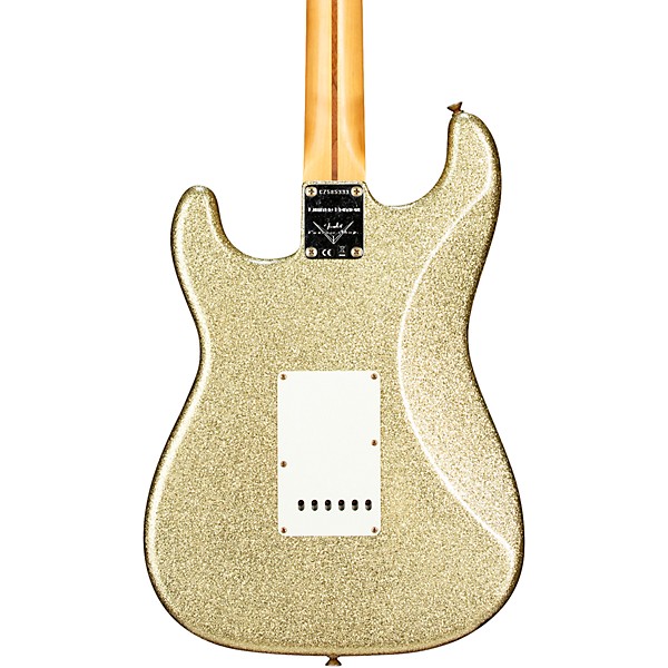 Fender Custom Shop Limited Edition 1956 Stratocaster Journeyman Relic Electric Guitar Gold Sparkle