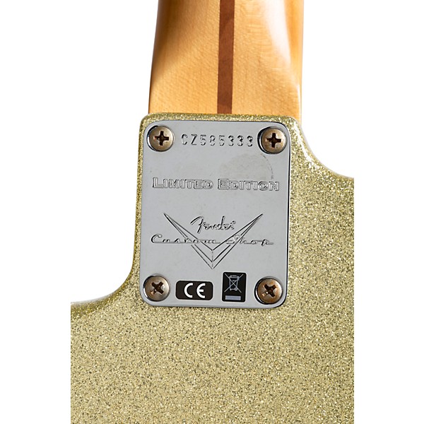 Fender Custom Shop Limited Edition 1956 Stratocaster Journeyman Relic Electric Guitar Gold Sparkle
