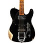 Fender Custom Shop CuNiFe Blackguard Telecaster Heavy Relic Electric Guitar Black thumbnail