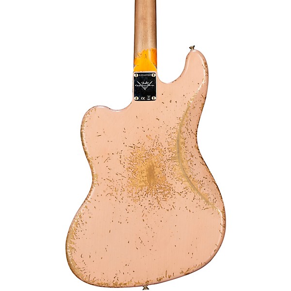 Fender Custom Shop 1962 Bass VI Super Heavy Relic Aged Dirty Shell Pink