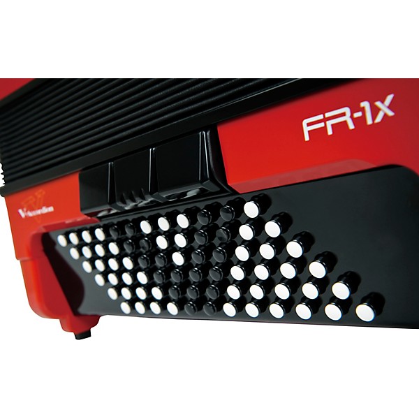 Roland FR-1xb Button-Type V-Accordion - Red