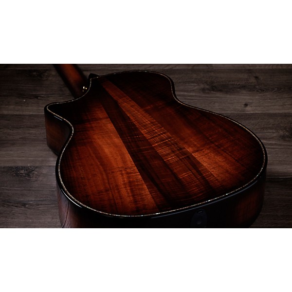 Taylor Next Generation Builder's Edition K24ce Grand Auditorium Acoustic-Electric Guitar - Kona Edgeburst