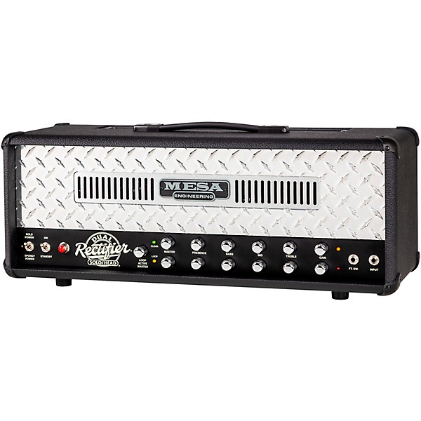 MESA/Boogie 90s Dual Rectifier Standard 100W Tube Guitar Amp Head - Black Bronco