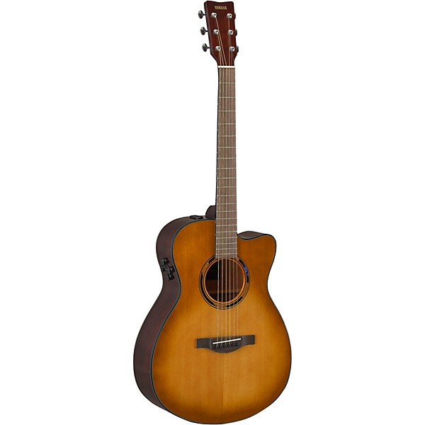 Yamaha TAS1 C TransAcoustic Concert Cutaway Acoustic-Electric Guitar - Sand Burst