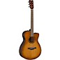 Yamaha TAS1 C TransAcoustic Concert Cutaway Acoustic-Electric Guitar - Sand Burst