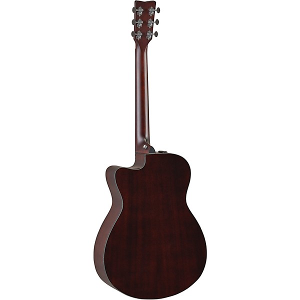 Yamaha TAS1 C TransAcoustic Concert Cutaway Acoustic-Electric Guitar - Sand Burst
