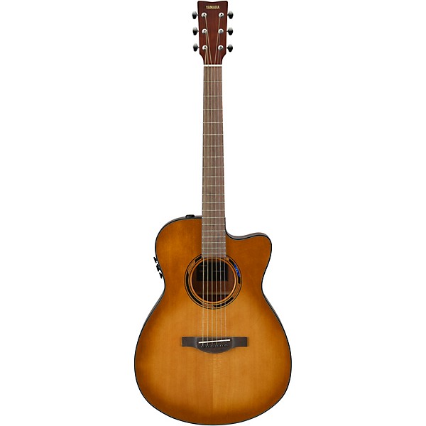 Yamaha TAS1 C TransAcoustic Concert Cutaway Acoustic-Electric Guitar - Sand Burst