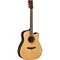Yamaha TAG1 C TransAcoustic Dreadnought Cutaway Acoustic-Electric Guitar - Natural