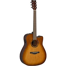 Yamaha TAG1 C TransAcoustic Dreadnought Cutaway Acoustic-Electric Guitar - Sand Burst