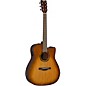 Yamaha TAG1 C TransAcoustic Dreadnought Cutaway Acoustic-Electric Guitar - Sand Burst