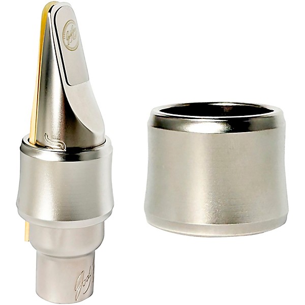 JodyJazz POWER RING Ligature HRS1PM - Palladium w/Cap Palladium Plated Alto Saxophone