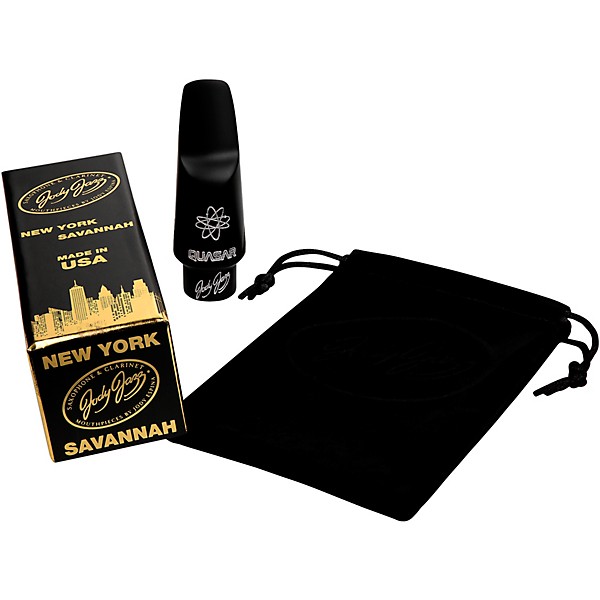 JodyJazz QUASAR Alto Saxophone Mouthpiece 6 / 0.078" Black