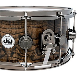DW Collector's Series SSC Exotic Ashwood Current Snare Drum - 14 x 6.5 in. Deep Walnut Stain Lacquer