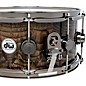 DW Collector's Series SSC Exotic Ashwood Current Snare Drum - 14 x 6.5 in. Deep Walnut Stain Lacquer