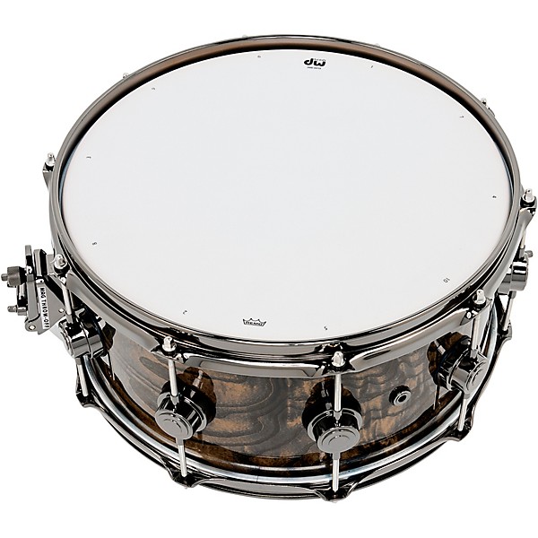 DW Collector's Series SSC Exotic Ashwood Current Snare Drum - 14 x 6.5 in. Deep Walnut Stain Lacquer