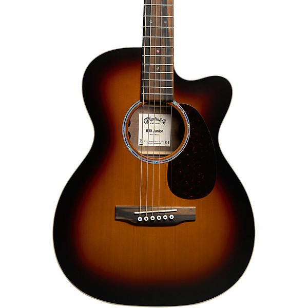 Martin 000C Jr E Walnut Acoustic-Electric Guitar - Burst