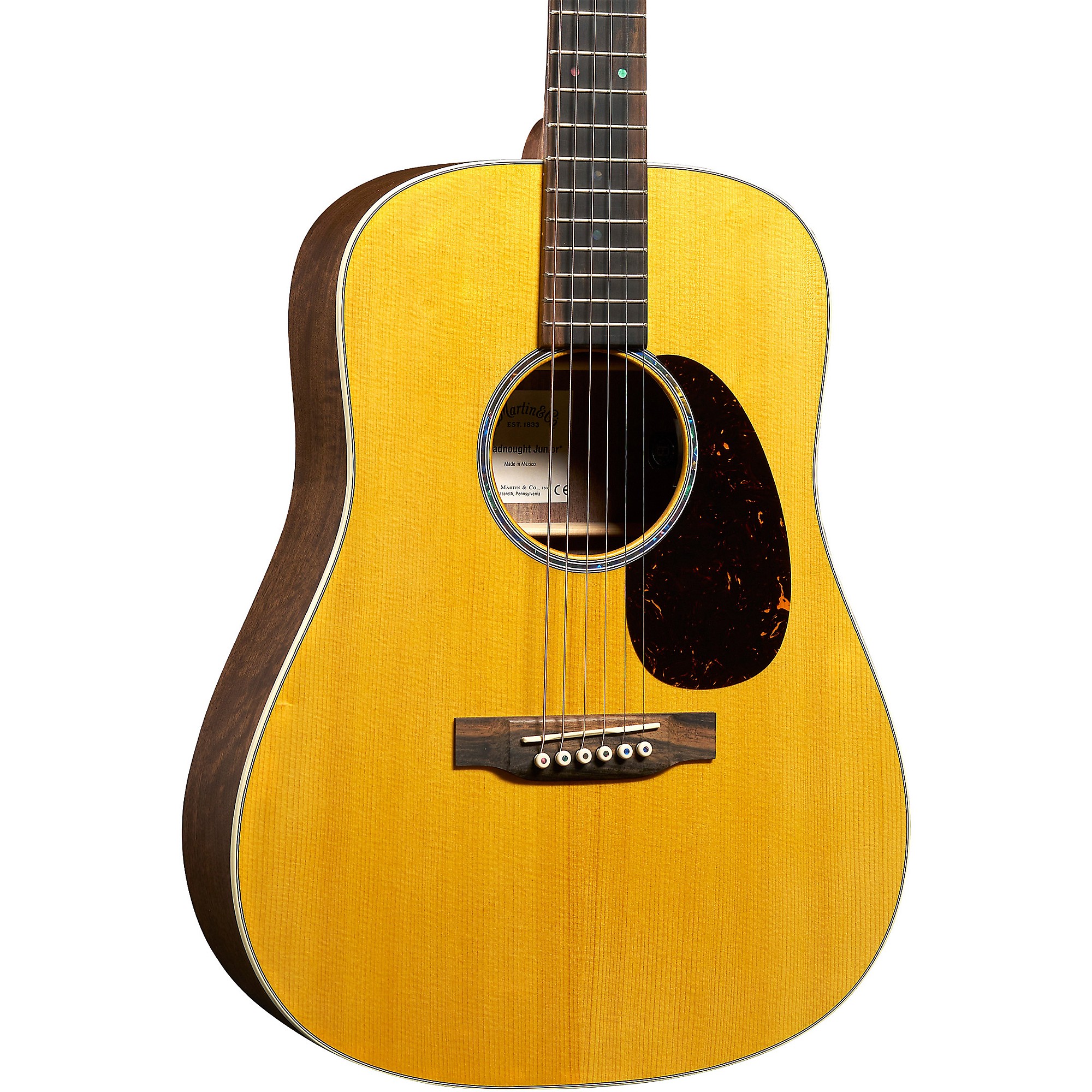 【美品】Martin Drednote Junior Martin D Jr E Walnut Dreadnought Acoustic-Electric Guitar