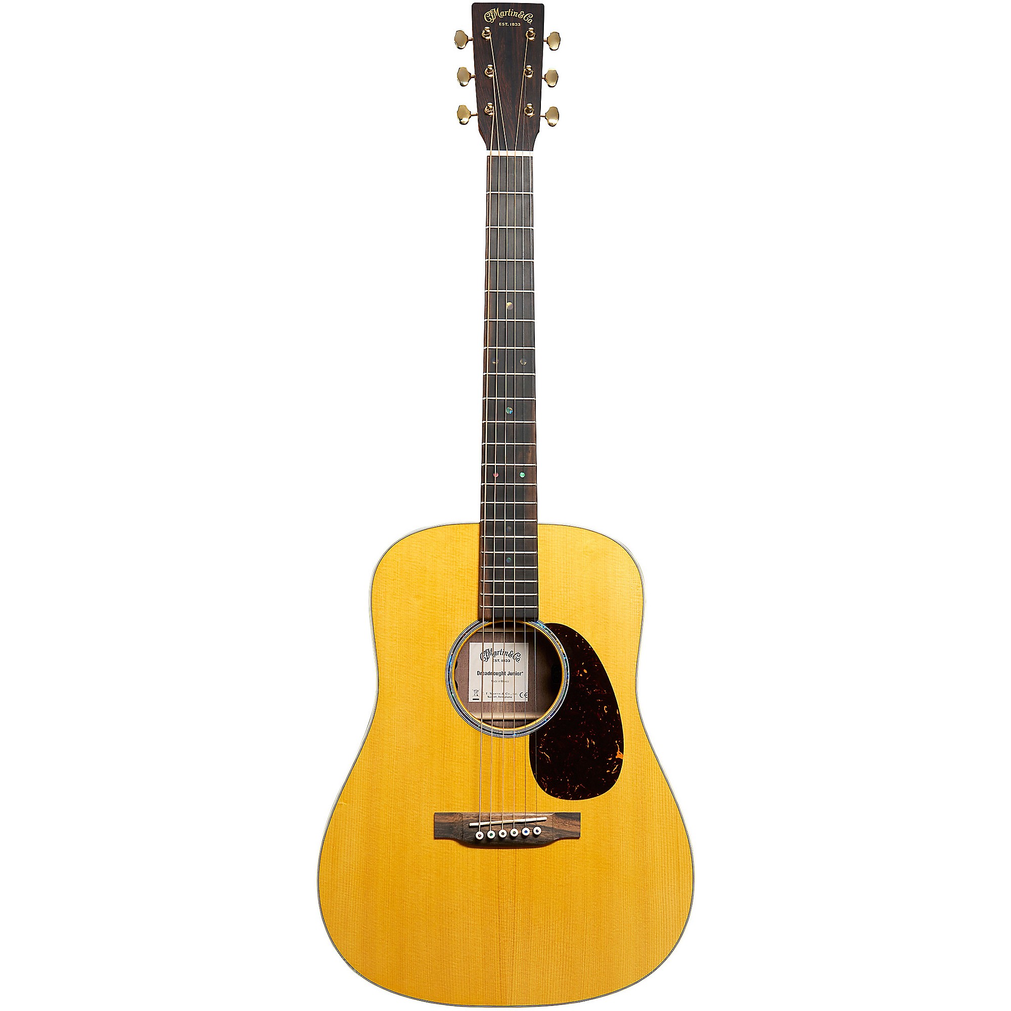 Martin D Jr E Walnut Dreadnought Acoustic-Electric Guitar