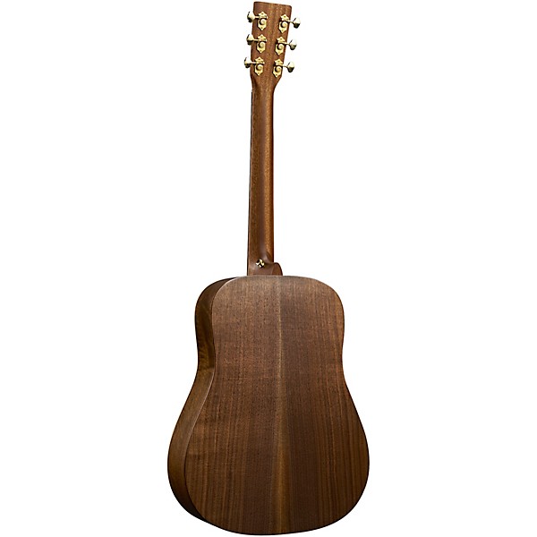 Martin D Jr E Walnut Dreadnought Acoustic-Electric Guitar - Natural