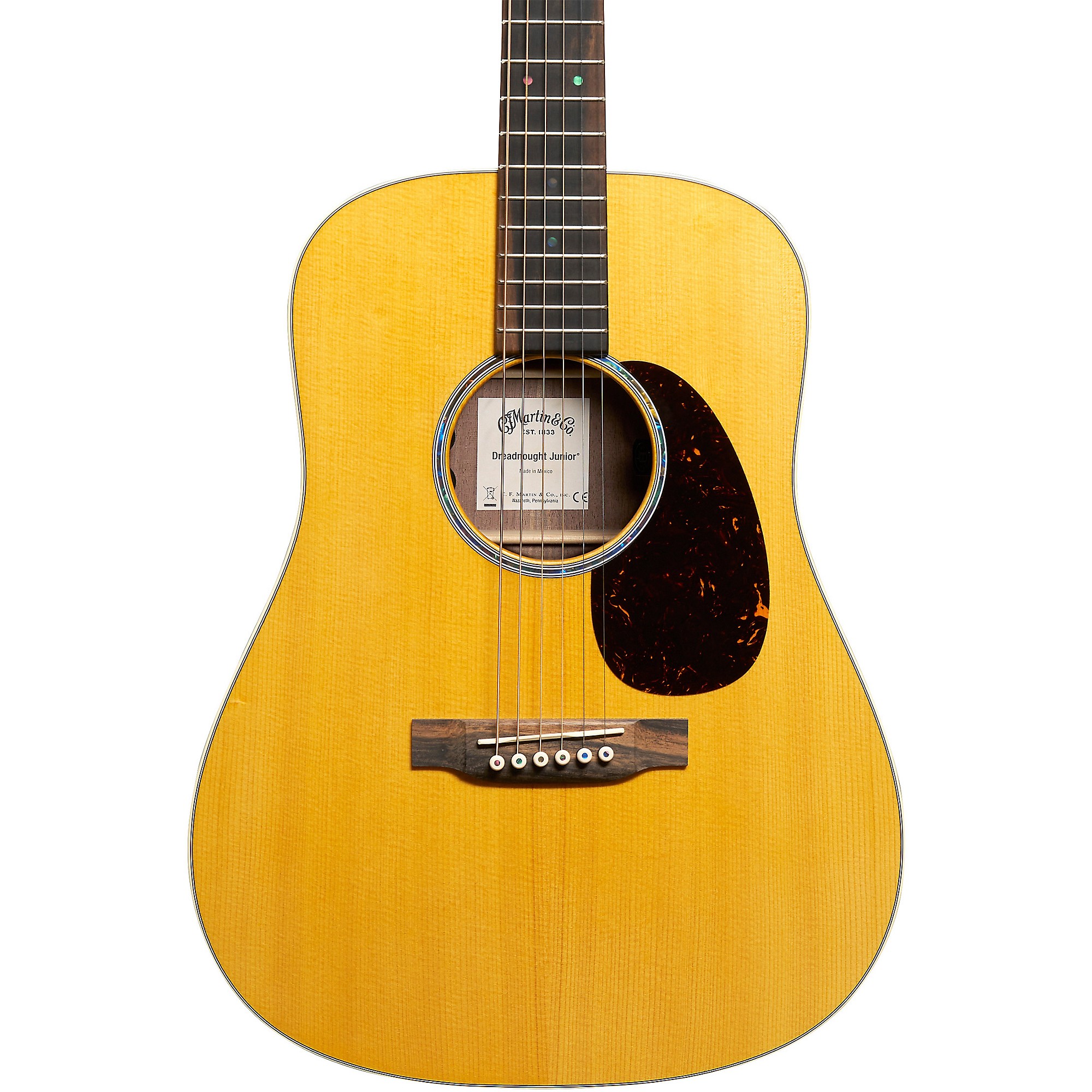 Martin D Jr E Walnut Dreadnought Acoustic-Electric Guitar