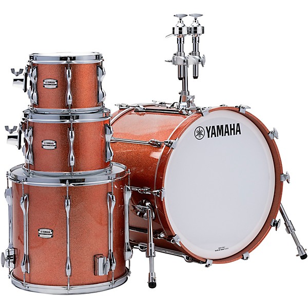 Yamaha Recording Custom 4-Piece Drum Shell Pack - Pink Champagne