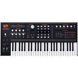ASM Hydrasynth Keyboard 49-Key Wave Morphing Synthesizer - Black