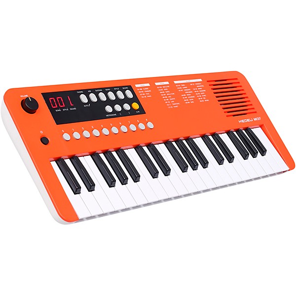 Medeli MK37 37-Mini-Key USB MIDI Keyboard - Orange