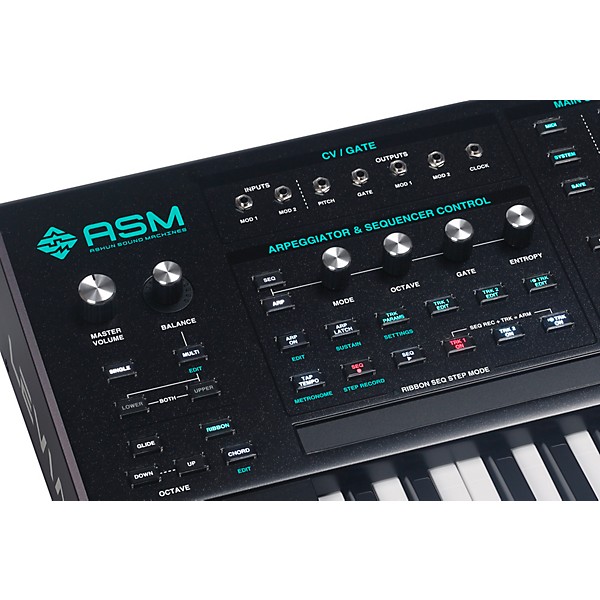 ASM Leviasynth Keyboard 61-Key Hybrid Synthesizer