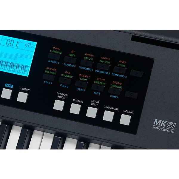 Medeli MK61 61-Key USB MIDI Keyboard - Black