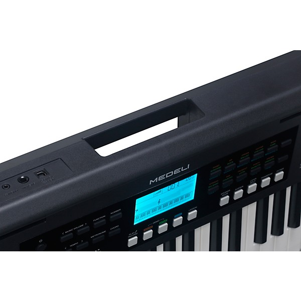 Medeli MK61 61-Key USB MIDI Keyboard - Black