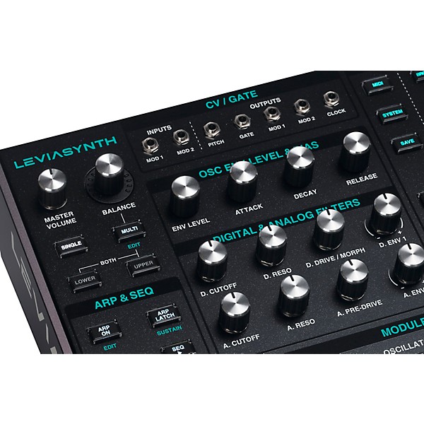 ASM Leviasynth Desktop Hybrid Synthesizer