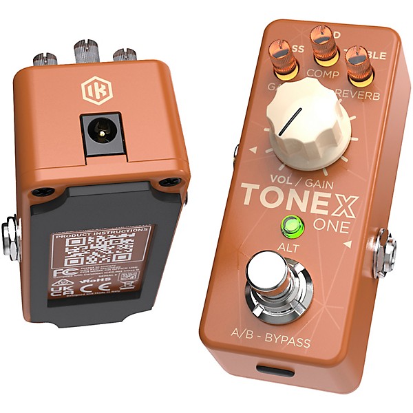 IK Multimedia TONEX ONE Double Special Amp & Effects Modeling Pedal - Brown