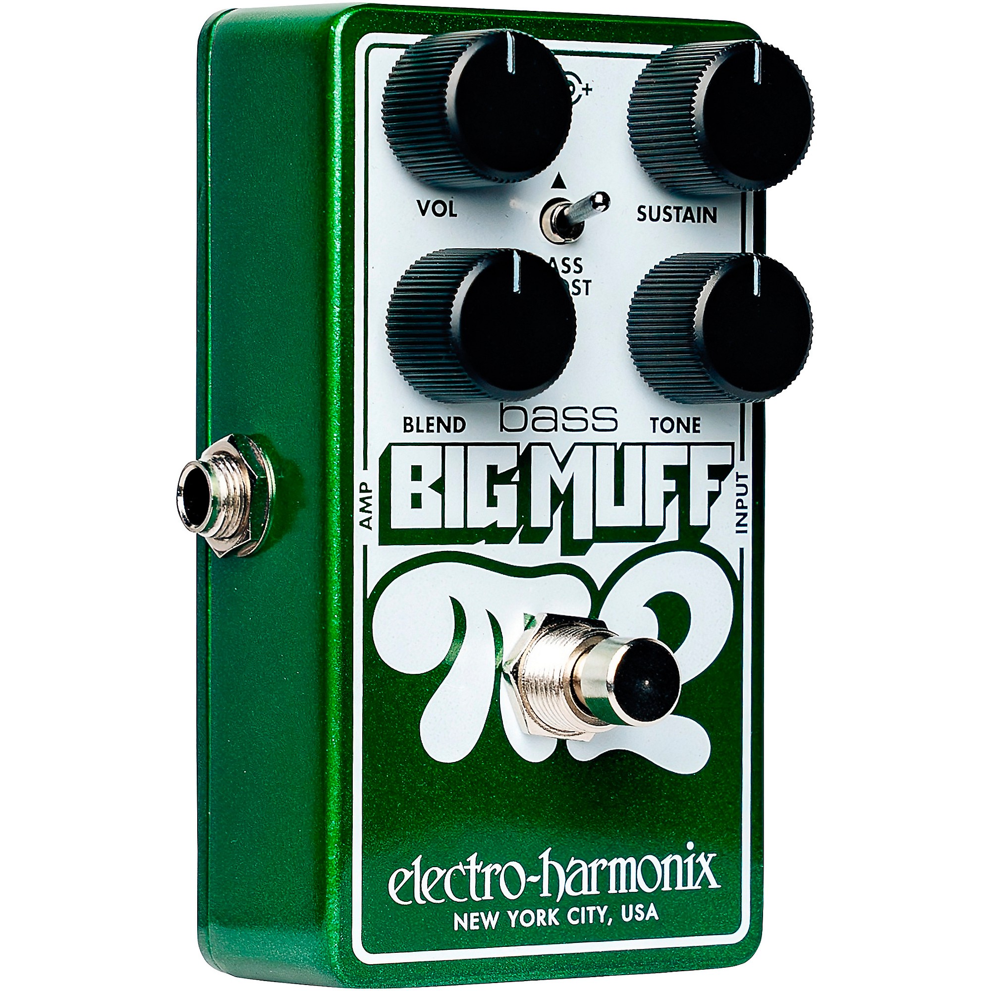 Electro-Harmonix Bass Big Muff Pi 2 Fuzz Pedal - Green | Guitar Center