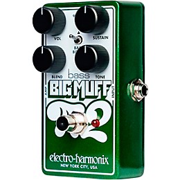 Electro-Harmonix Bass Big Muff Pi 2 Fuzz Pedal - Green