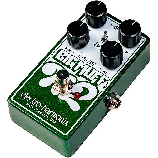 Electro-Harmonix Bass Big Muff Pi 2 Fuzz Pedal - Green