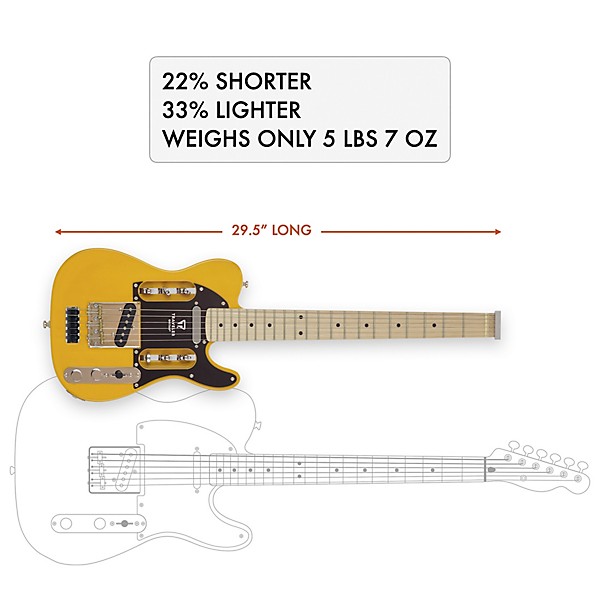 Traveler Guitar EG-3 Standard Electric Guitar - Butterscotch Blonde