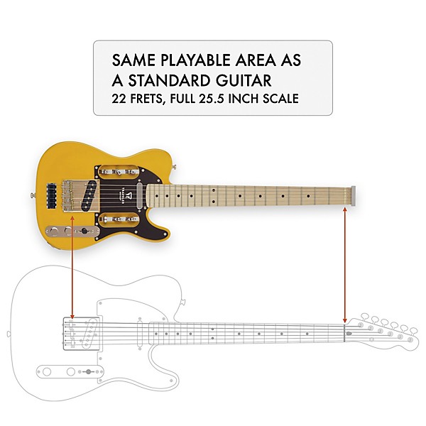 Traveler Guitar EG-3 Standard Electric Guitar - Butterscotch Blonde