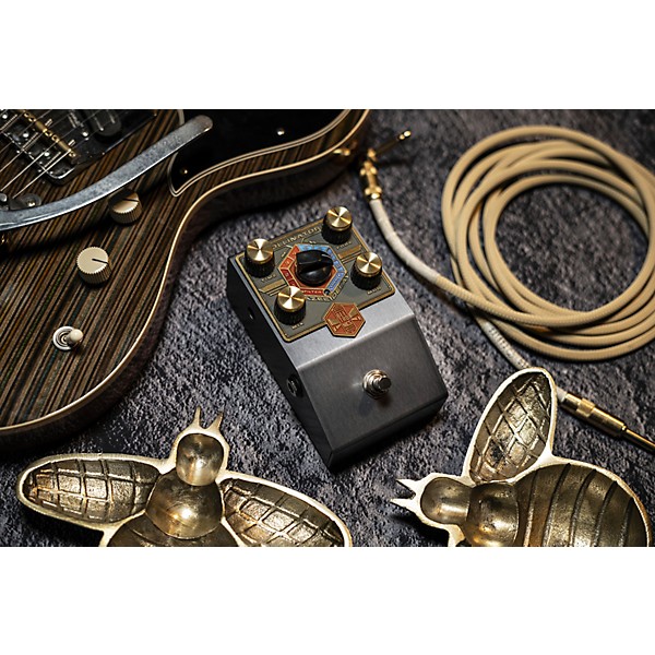 Beetronics FX Pollinator Hazee Delay Pedal - Dark Grey