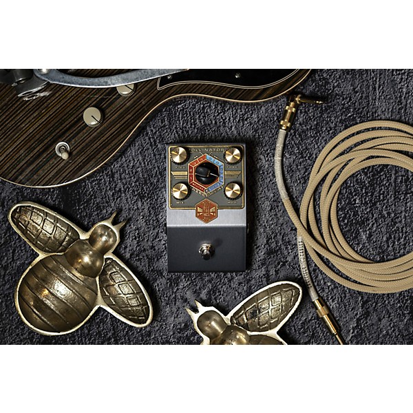 Beetronics FX Pollinator Hazee Delay Pedal - Dark Grey