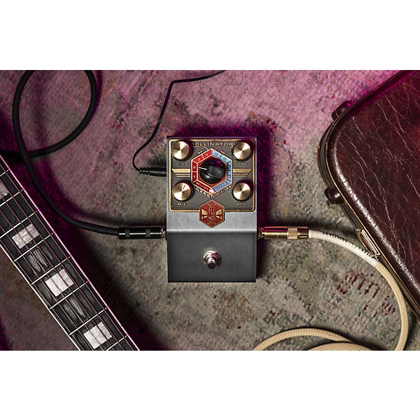 Beetronics FX Pollinator Hazee Delay Pedal - Dark Grey