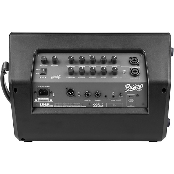 NUX Busking 200FR Battery-Powered FRFR Speaker - Black