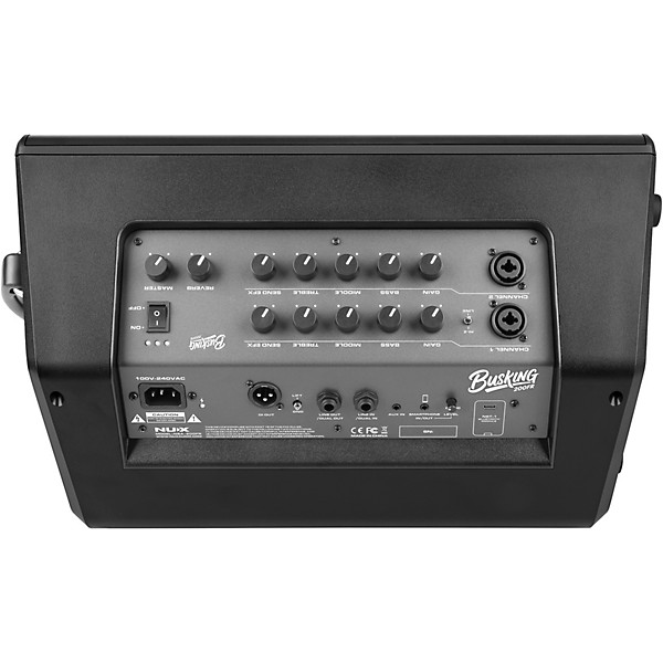 NUX Busking 200FR Battery-Powered FRFR Speaker - Black