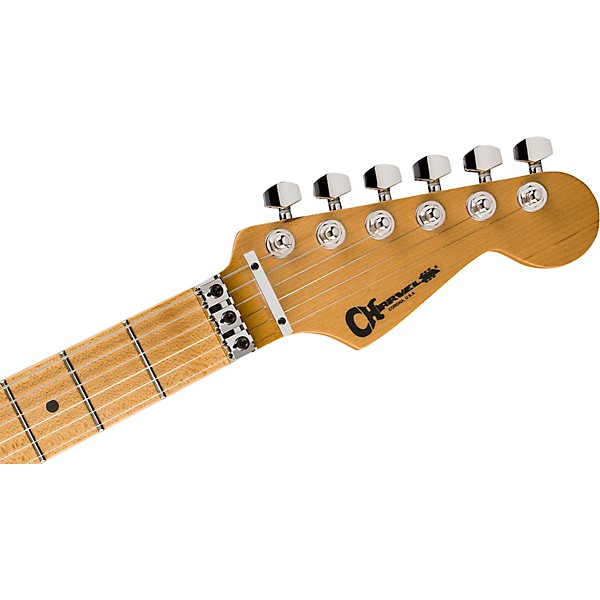Charvel American Neo-Classic San Dimas SD1 HH FR Electric Guitar - Ivory Blitz