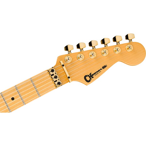 Charvel American Neo-Classic San Dimas SD1 HH FR Electric Guitar - Gloss Black